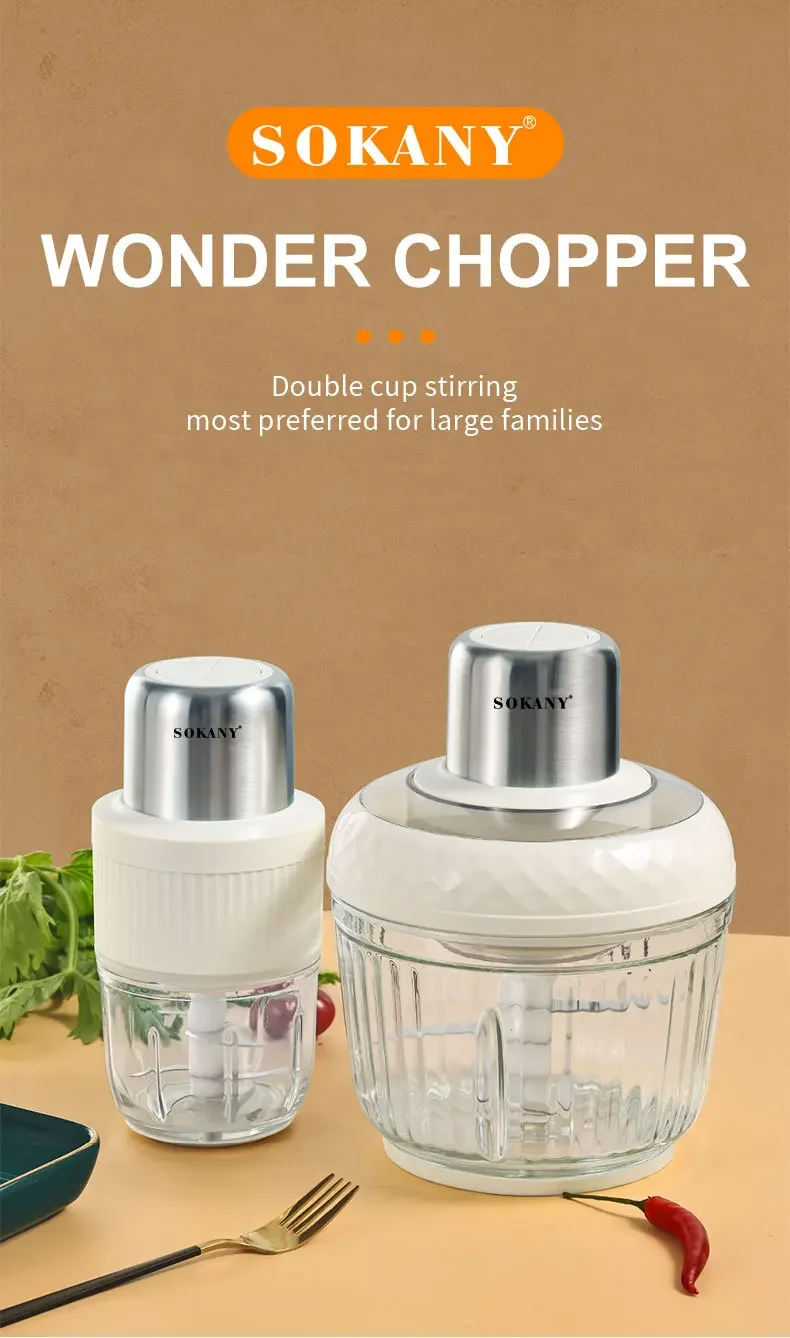 Кухонный комбайн Houselin, электрическая мясорубка для кухни, овощей ...