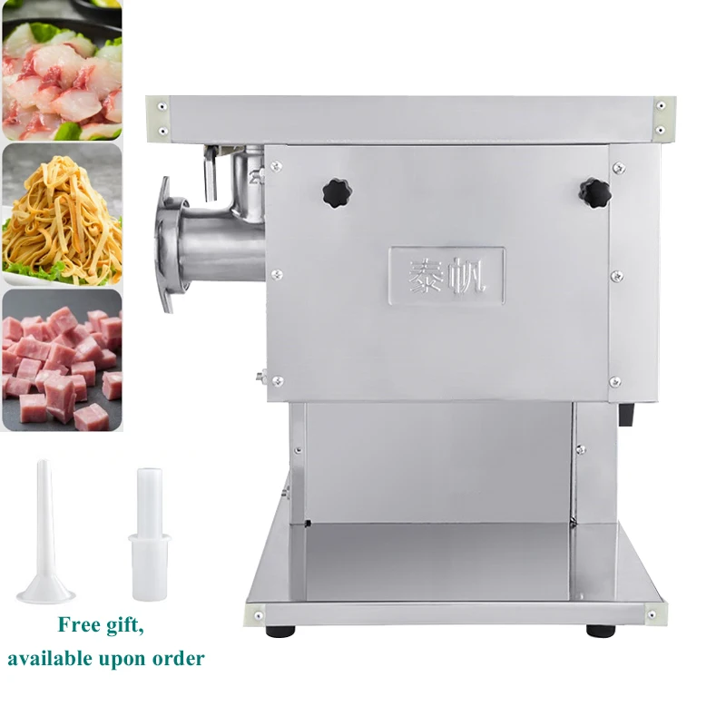 

Commercial Meat Slicer Desktop Meat Cutter Machine Stainless Steel Meat Grinder Machine Meat Slicing Shredding Dicing Machine