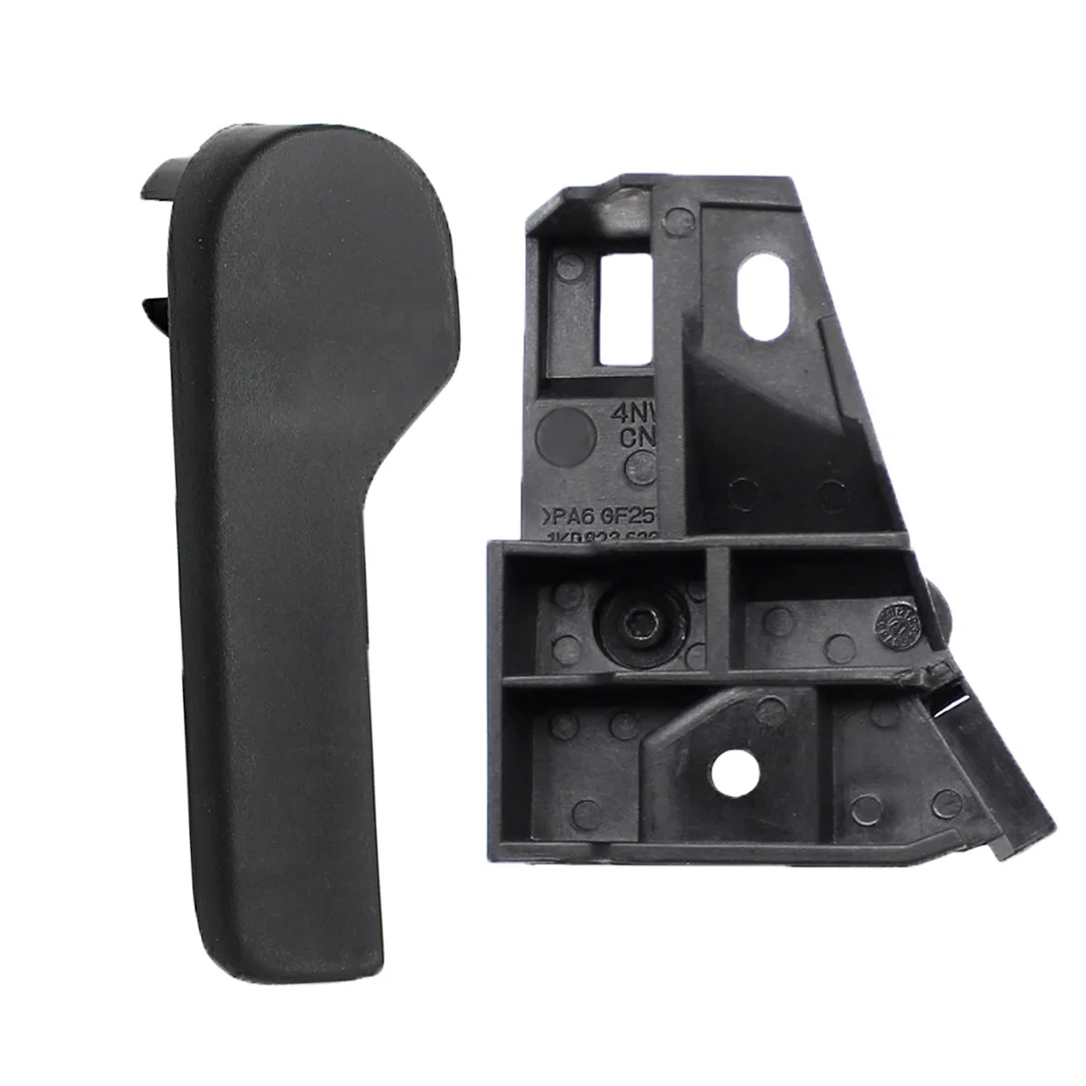 1PC Black LHD Bonnet Hood Release Grip Handle Bracket for VW Golf 5 6 Jetta Passat B6 B7 CC Scirocco EOS 1KD823633A 1J1823533C hood latch handle set
