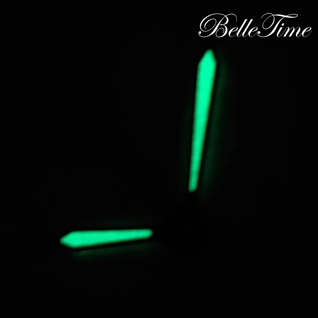 Green Luminous Watch Hands - Santos Style Modification Parts