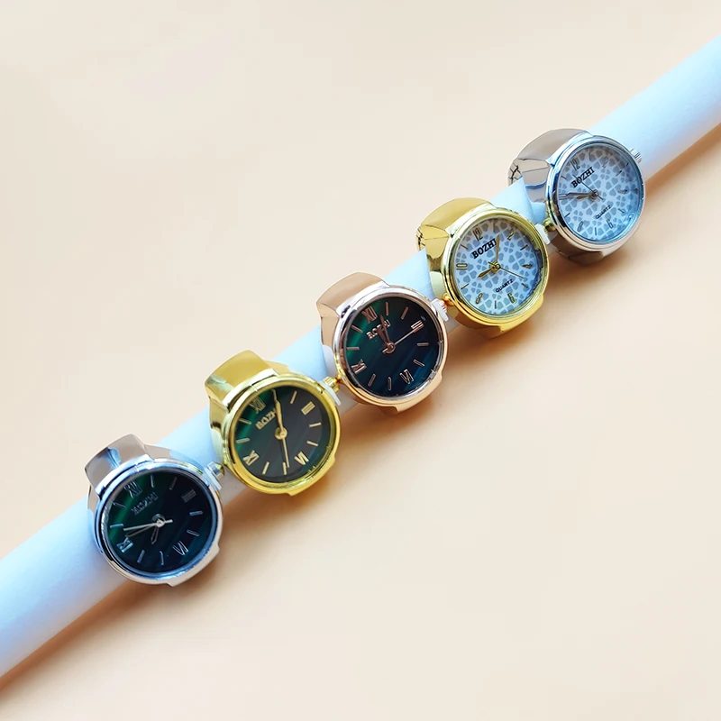 Hot Selling Finger Watch Ring Creative Movement Fashion