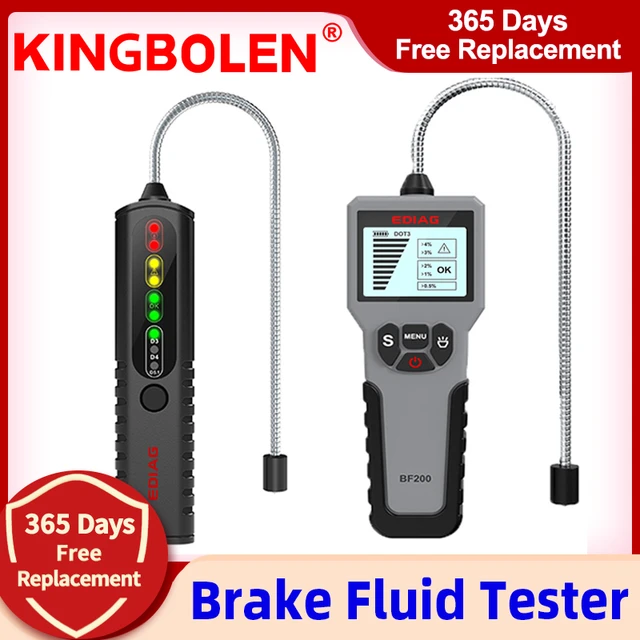 KINGBOLEN® BF200 DOT3 DOT4 DOT5.1 Brake Fluid Tester