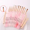 Green Nail Brush Gel Brush For Manicure Acrylic UV Gel Extension Pen Nail Polish Painting Drawing Brush 6