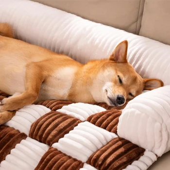 Plush Sofa Pet Bed 4