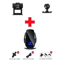 Universal 360° Adjustable Car Phone Mount with Base and Rotating Design (Automatic Holder 2)