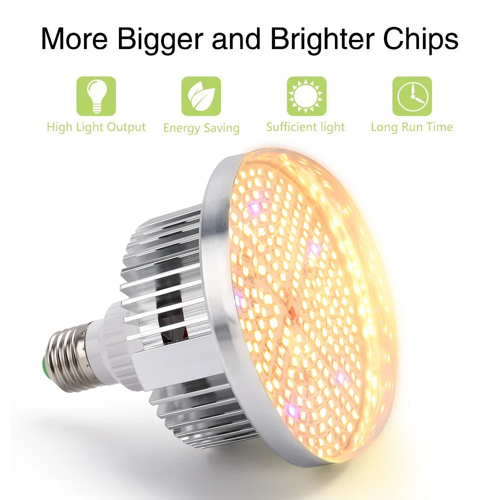 실내 식물용 식물 성장 전구, 식물 성장 상자, 온실 모종, 전체 스펙트럼 260 LED, 150W