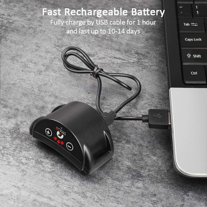 Paipaitek Dog Anti-barking Collar IP65 Waterproof Adjustable Pet Dog Training Collar Dog Trainer Device Pet Supplies In stock 5