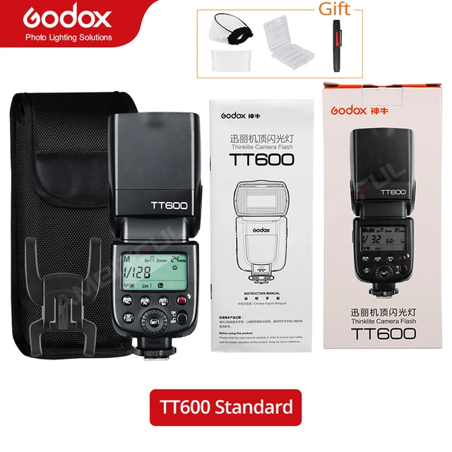 Godox GN60 TT600 Built-in 2.4G Wireless Camera Flashes Speedlites with Xpro  Transmitter for Canon Nikon Sony Fuji Olympus Camera - AliExpress