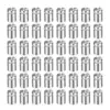 100 Pack Sign Standoff Screws Advertising Screws Stainless Steel Wall Standoff Mounts Glass Acrylic Nail (1/2 x 1 Inch) 1