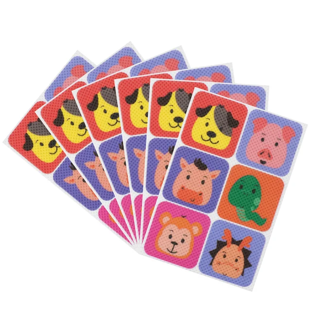 Supvox 36Db Szúnyog Javítás Rajzfilm Matricák Anti- Gyerekek Gyerekeknek (Négyzet)