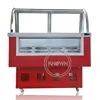 Ice Cream Display Freezer Commercial Mini Ice Cream Display Refrigerator Stainless Steel Cover Glass 2