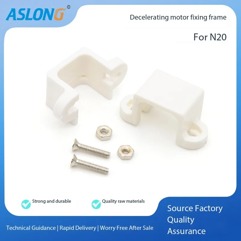 

plastic holder for N20 Geared motor squaare bracket with 2pcs screw to fix JGA12-N20 Reductor motor