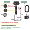 Parking Surveillance Cable for 70mai 4K A800S A500S D06 D07 D08 M300 Hardwire Kit UP02 for Car DVR 24H Parking Monitor 1