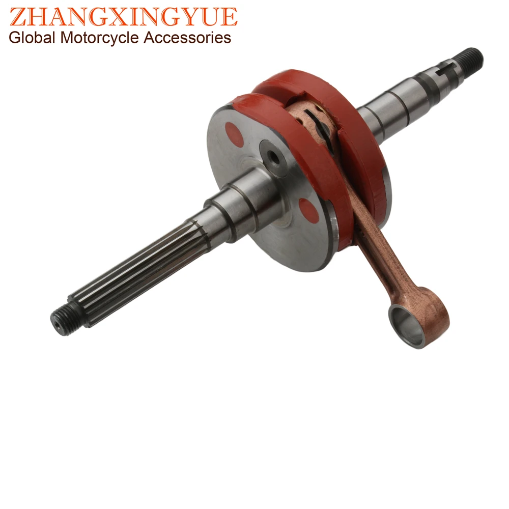 Scooter Racing Crankshaft For Yamaha Bws Axis Aerox 100 Nitro YW Zuma 100cc 4VP Minarelli 2-Stroke Engine motorcycle accessories motorcycle crankshaft
