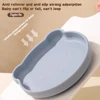 Silicone tableware set children cartoon dinner plate water cup fork spoon baby auxiliary food bowl baby silicone bowl 2