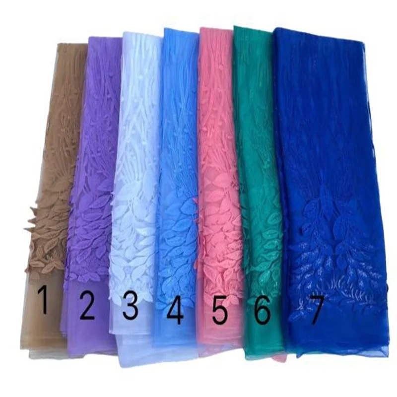 

Green Sequins Tulle Lace purple African Sequence Lace Fabric with 3D High Quality Nigerian French Mesh Net Lace Fabric
