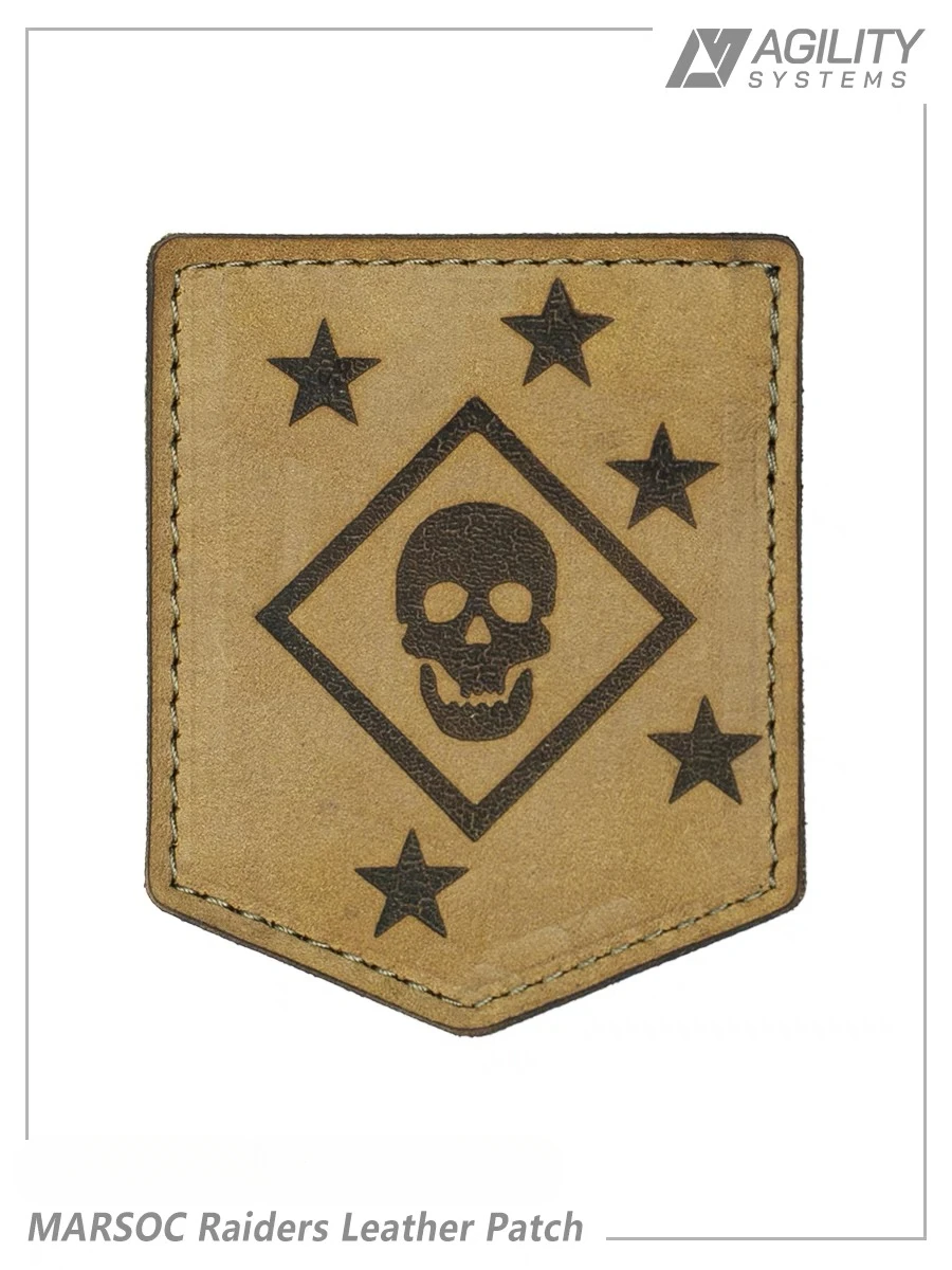 

MARSOC Raiders Leather Patch