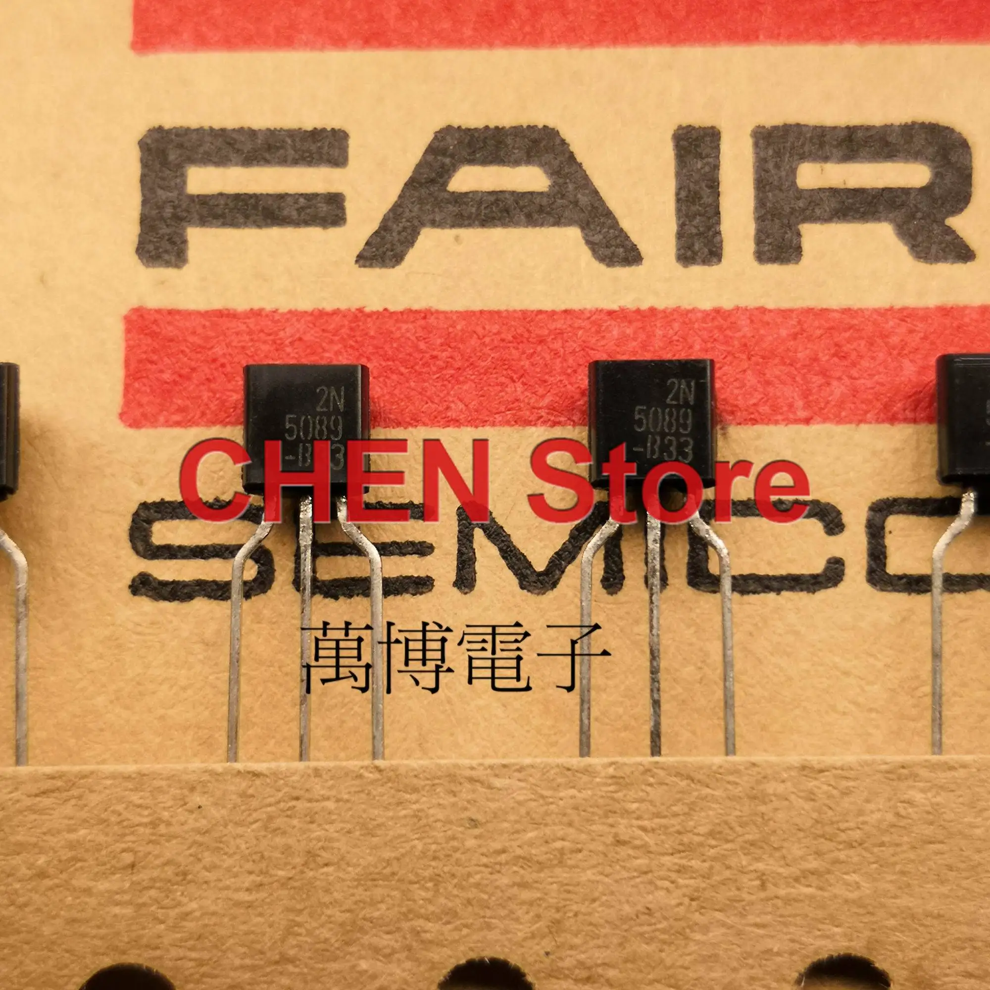 10 Pz Fairchild 2N5089 To-92 Transistor 2N5089Tf Triodo Naim