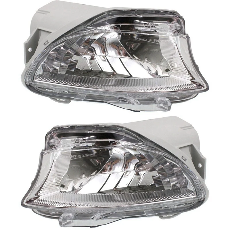 

AU04 -1Pair Car Front Bumper Clear Lens Fog Light Lamp 81211-50090 8122150090 For Lexus LS460 LS600H 06-10 LX2595108 LX2594108