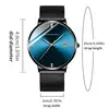 Japanese Original Quartz Movement Watch Luxury Rhinestone 40mm Blue Black Business Style Casual Fashion Stainless Steel Watches 3