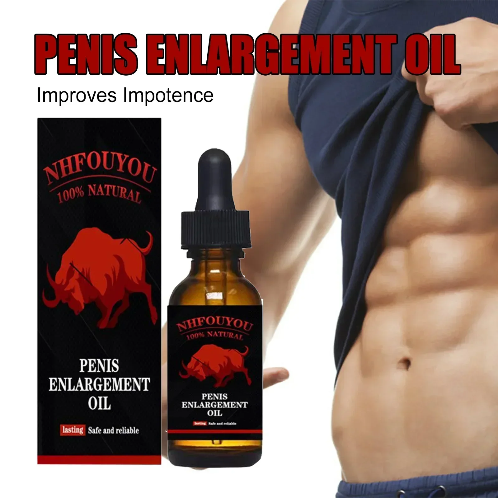 Penis Increase Thickening Essential Oils Massage Oil Penis Cream for Man 18+ Big Enlargement Gel Enlarge Dick Grow Thicker New6