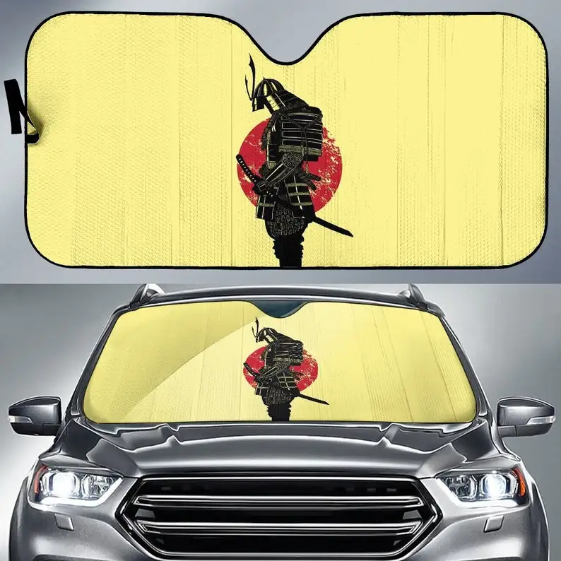 

Japanese Samurai Car Sunshade Sun Protection Car Sunshade Car Car Sun Protector
