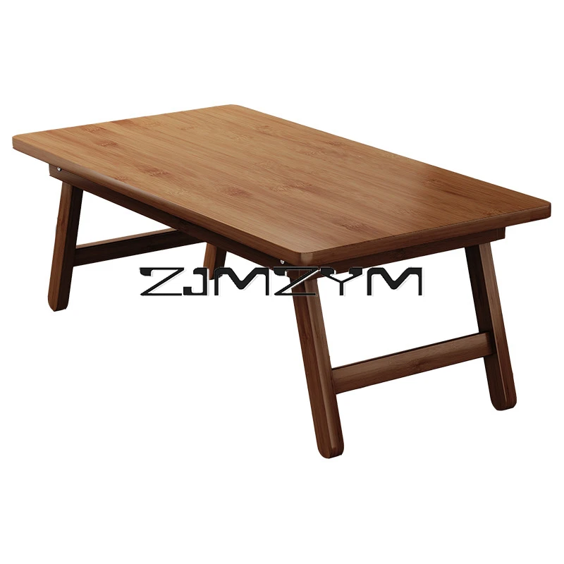 Foldable Small Coffee Table Tatami Window Low Table Rectangular Balcony Low Ground Computer Desk Furnitrure
