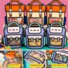 Lots Creative Lunch Bag School Bags Cookie Candy Plastic Zipper Bags Snack Packaging for Kids Birthday Graduation Party Gifts 3