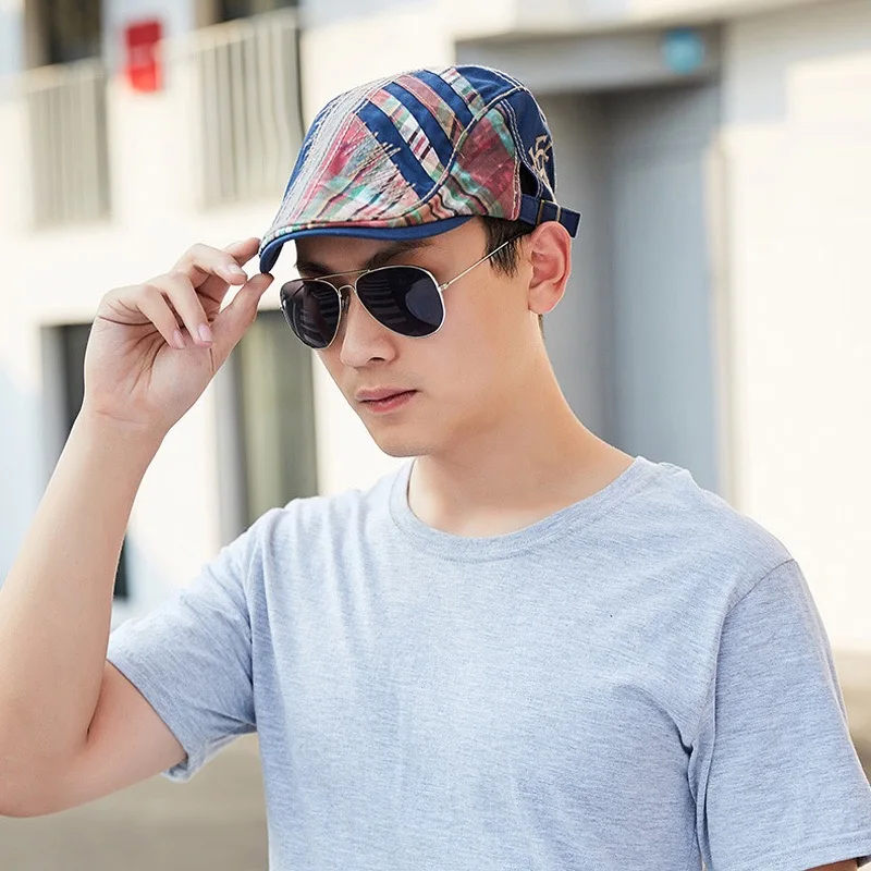 Yoga Baseball Hats Men's Adjustable Breathable Baseball Cap Summer