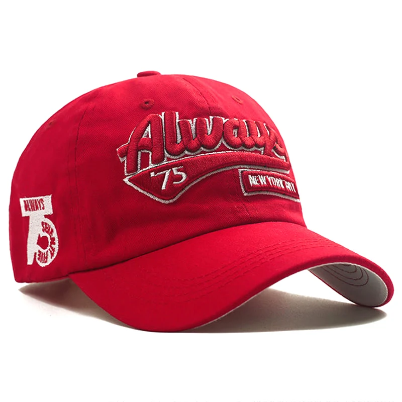 Outdoor Cotton Baseball Cap For Women Fashion Casual Retro Embroidery Men's Cap Sports Snapback Hat Hip Hop Rebound Baseball Hat