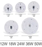 LED Ring PANEL Circle Light SMD 50W 36W 24W 18W 12W  LED Round Ceiling board circular lamp board AC 220V 230V 240V LED light 2