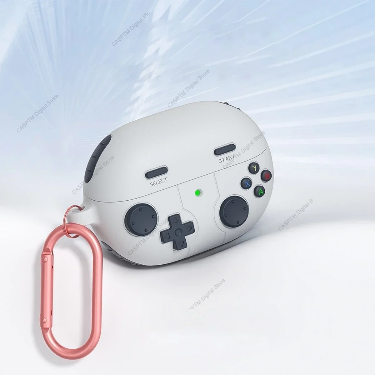 3D Game Console Design Soft Silicone Protective Wireless Earphone Case