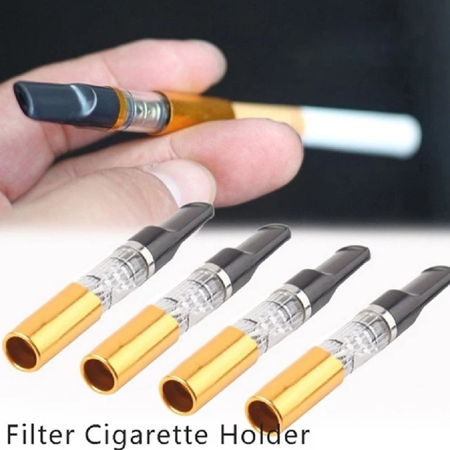 5pcs Filtre Porte-cigarette Portable Réutilisable Smoke Tar Filter Cigarette  Holder pour Hommes Filtre Cigarette Holder Smoke Tar Filter Cigarette  Holder