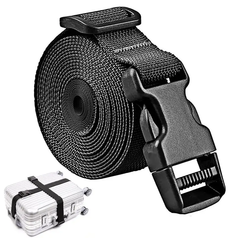 

Elastic Luggage Rope Durable Suitcase Straps With Quick Release Buckle Travel Accessories Packaging Suitcase Travel Buckle Belt