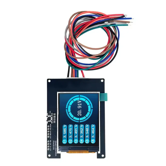 Enhanced Voltage Display Screen with Protective Case