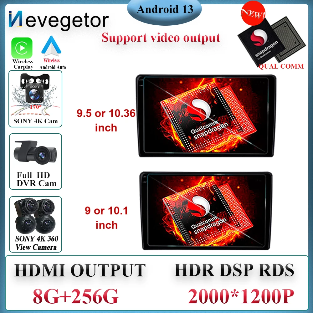 

Android Car Radio 9“ 10.1“ Universal Multimedia For Toyota Nissan Honda VW Subaru Radar Ford Kia Hyundai Jeep Peugeot Renault