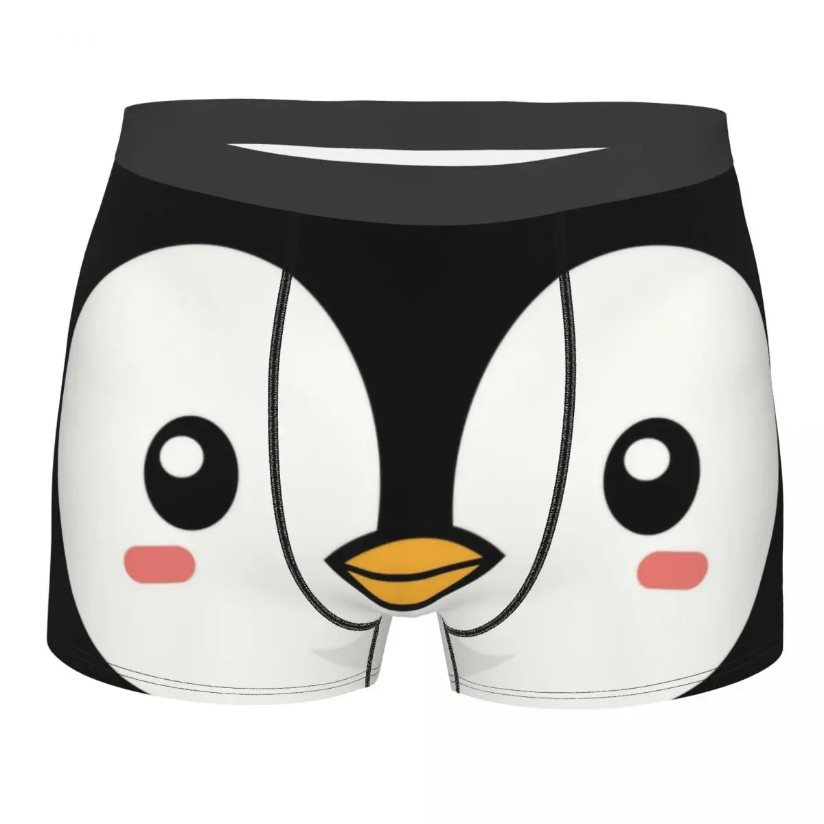 

Custom Baby Penguin Underwear Men Breathbale Antarctica Animal Boxer Briefs