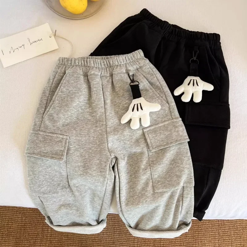 Spring Children's Straight Pants for Boys and Girls