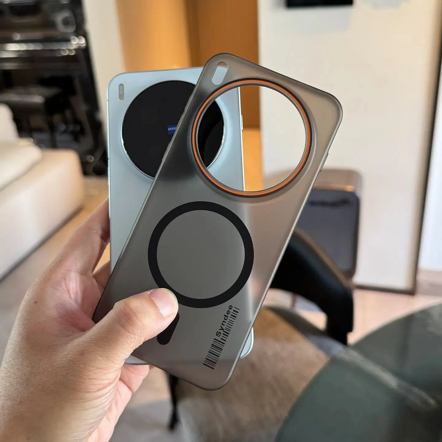 Sleek Ice Fog Matte Shockproof Magnetic Phone Case - Ultra-Thin Design