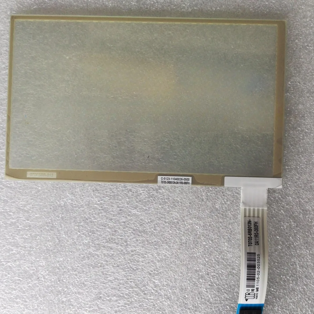 HIGGSTEC Brand New  7Inch Five Wire Resistance Screen T070S-5RB013N-0A11R0-080FH Glass Panel Touch Screen