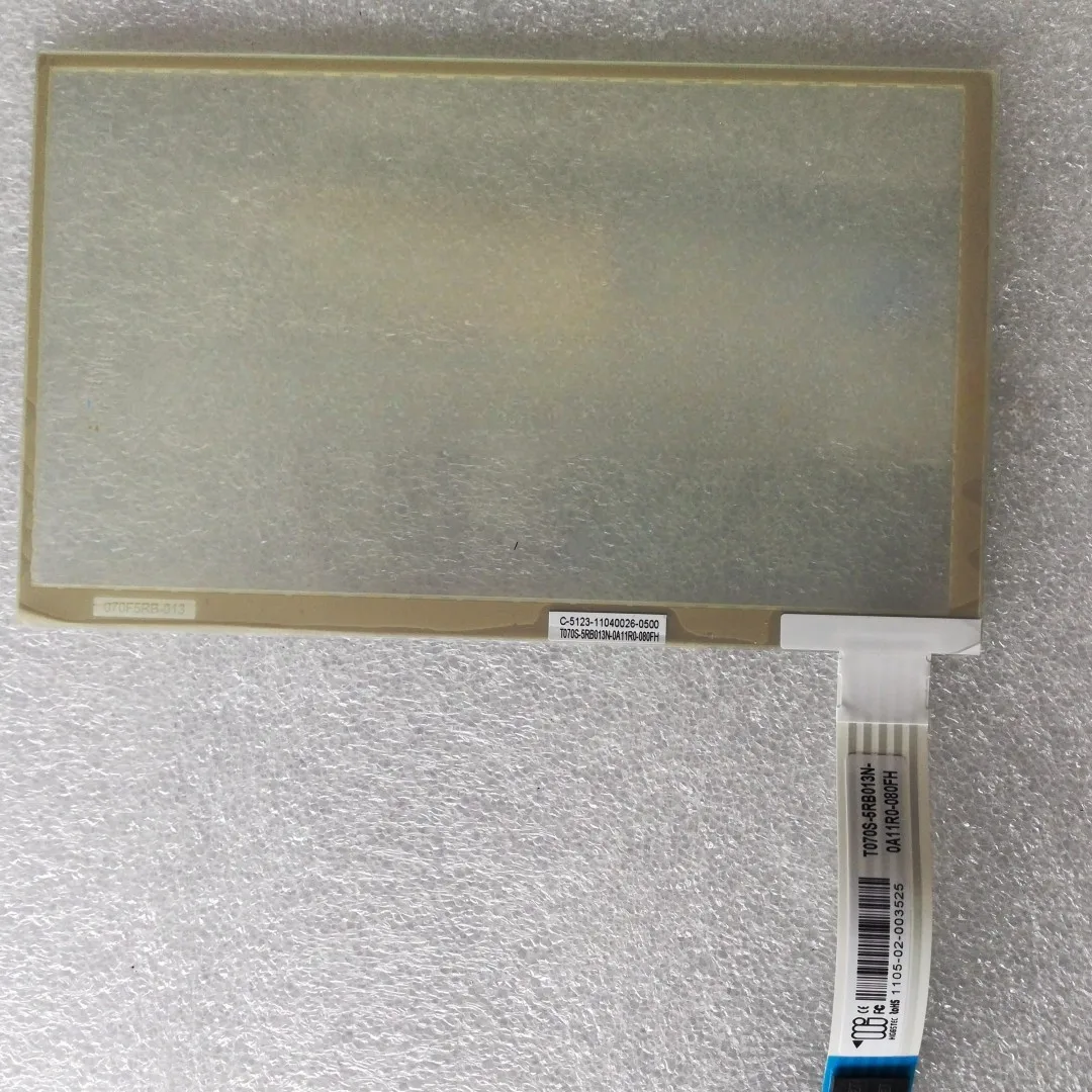 

HIGGSTEC Brand New 7Inch Five Wire Resistance Screen T070S-5RB013N-0A11R0-080FH Glass Panel Touch Screen