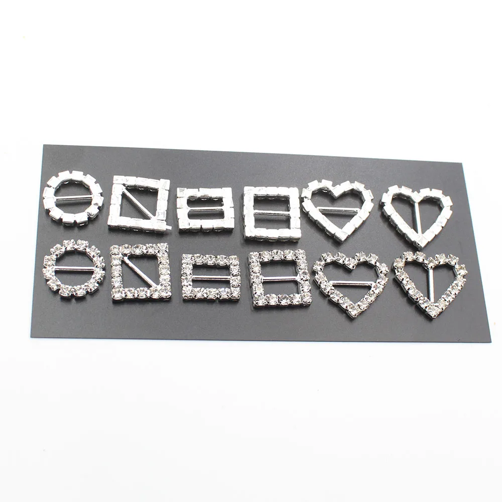 50개/팩, 다양한 종류의 일본식 용접용 버클, DIY 헤어 액세서리, 수제 리본 및 리본 버클