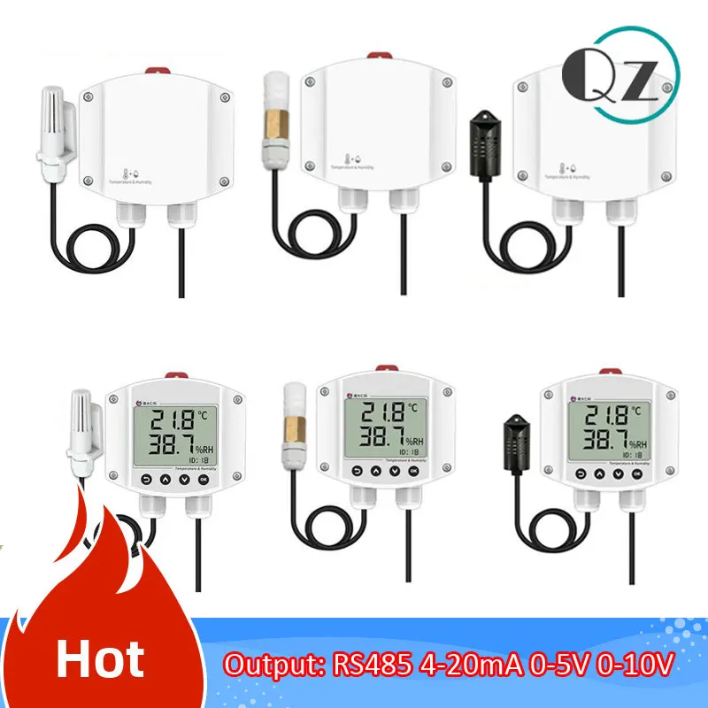 TemperatureandHumiditySensorRS485DisplayRecorderIndustrial
