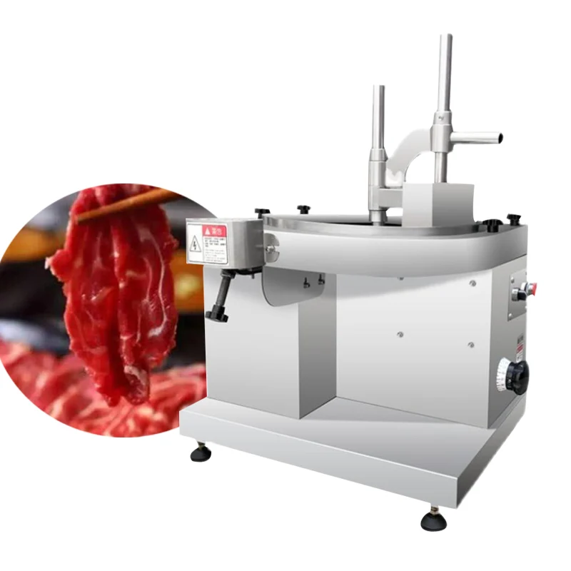 

Meat Cutting Machine Stainless Steel Bone Cutter Machine Home Commercial Chicken Fish Frozen Meat Slicer