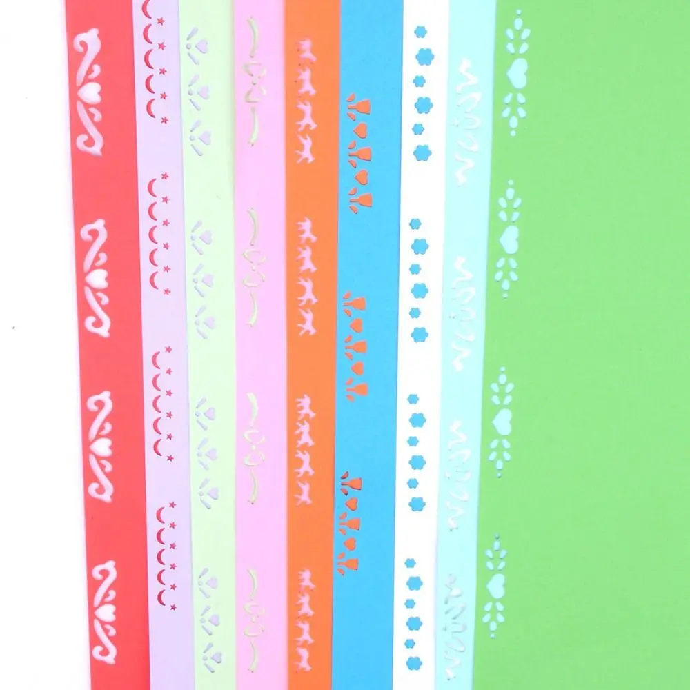 수제 장식 테두리 엠보싱 펀치, 새로운 종이 커터, 꽃 디자인, 멋진 테두리 펀치, DIY 스크랩북