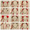 Tassel Children Wig Headband Braid Hair Tang Suit Hair Hoop Chinese New Year Headwear Flower Baby Headwear Red Bow Hairband 5