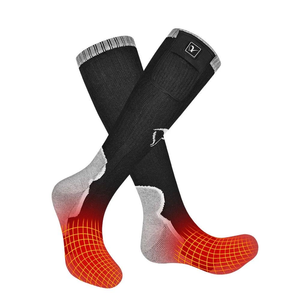 Mens Socks Sunwill Heated Socks DAY WOLF Winter Heating Socks Male