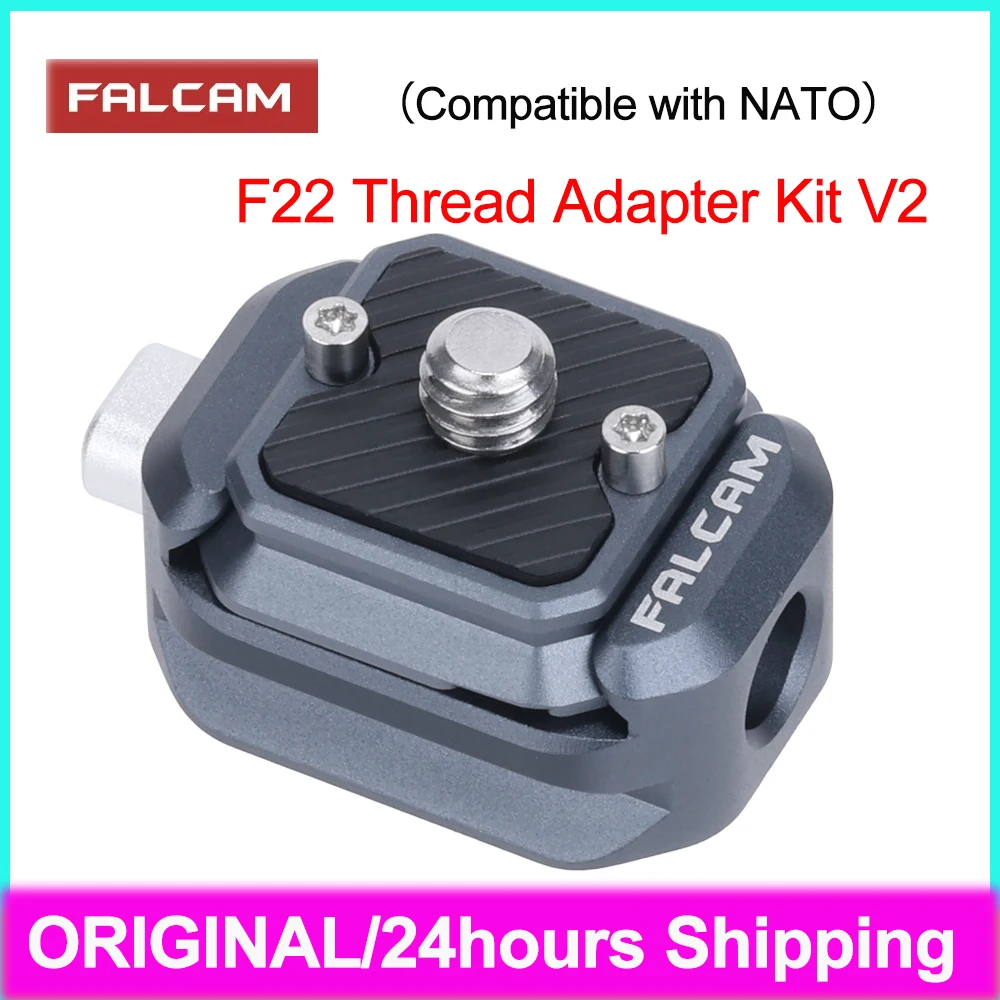 FALCAM F22 Thread Adapter Kit V2 (Compatible with NATO) F22A4404 Durable Gimbal Camera Accessories for Nikon Iconic Brand