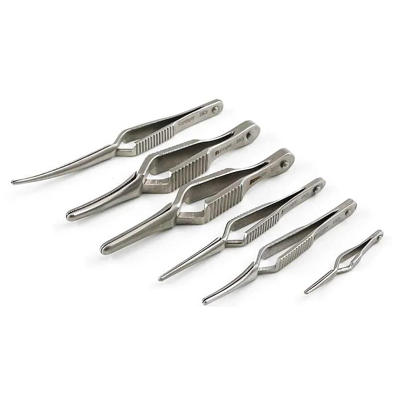 Surgical Instruments Arterial Venous Vascular Clip Hemostat Stainless Steel Closer Temporarily Block The Venous Cross Hemostatic Clip