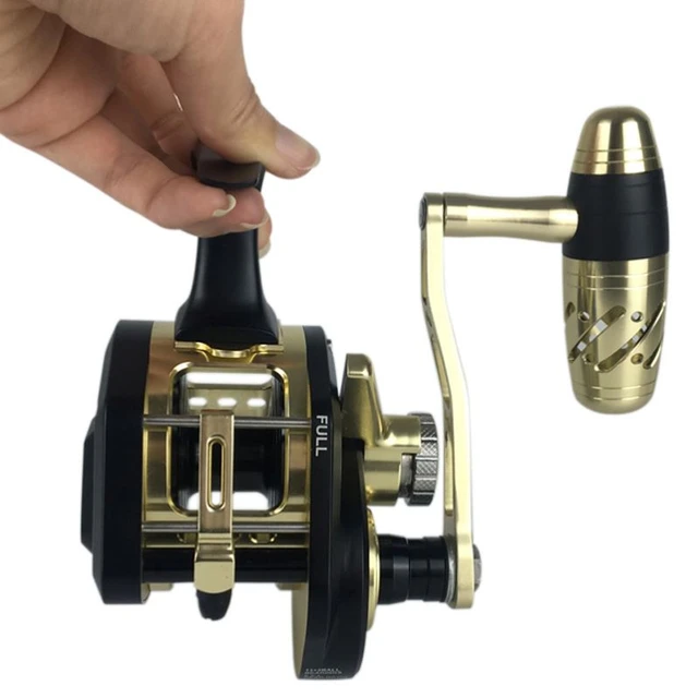 Topline Tackle Oem 30Kg Drag Cnc Fishing Reel Slow Pitch Jigging Rid N Reel  Over Head Squid Pink Jig Trolling Angelrolle